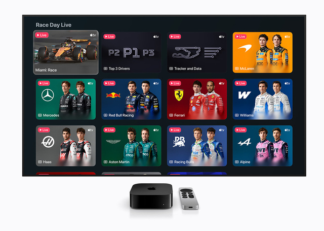 F1：Apple TV