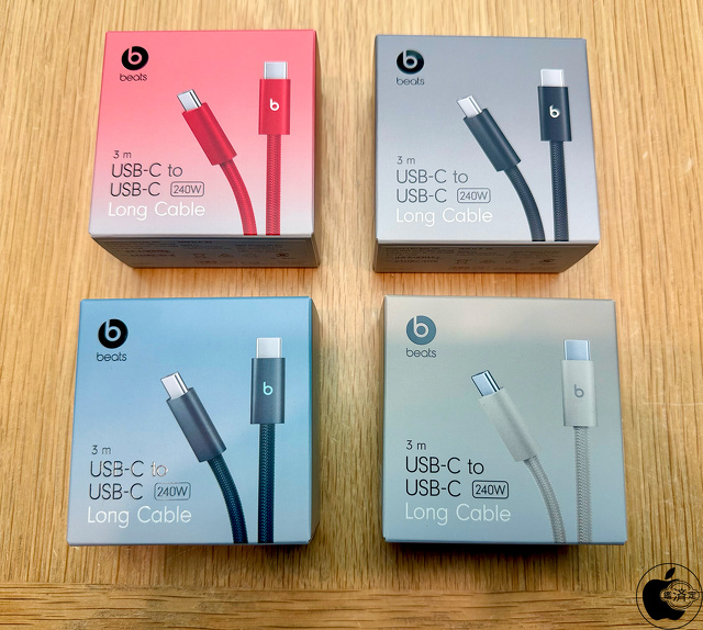 Beats 240W USB-C - USB-C充電ケーブル（3m）