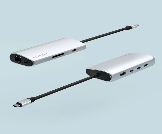 Satechi USB-C Multiport Adapter 8K With Ethernet V3
