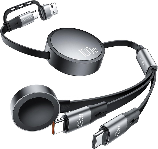 CAFELE 3-in-2 充電ケーブル