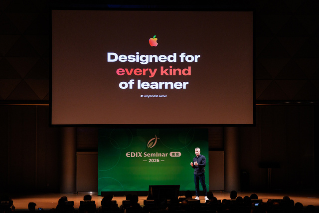 Appleのワールドワイドプロダクトマーケティング教育ストラテジー部門ディレクター、リヒティ ドミニク氏