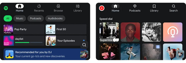 Spotify：YouTube Music