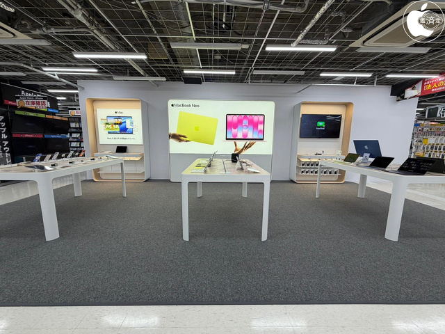 ビックカメラ岡山駅前店のApple Shop