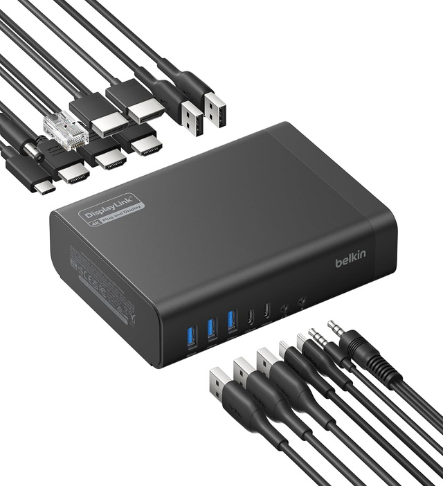 Belkin USB-C ドッキングステーション 16-in-1
