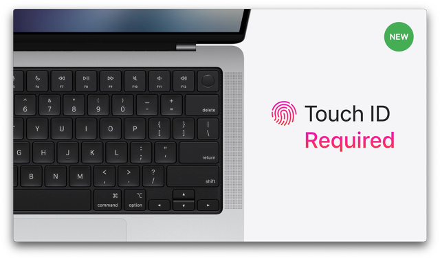 Touch ID Required