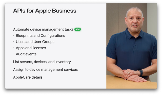 APIs for Apple Business