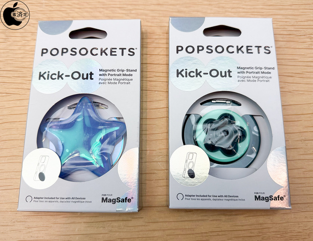 PopSockets Kick-Out Grip & Stand（MagSafe対応）Tidepool