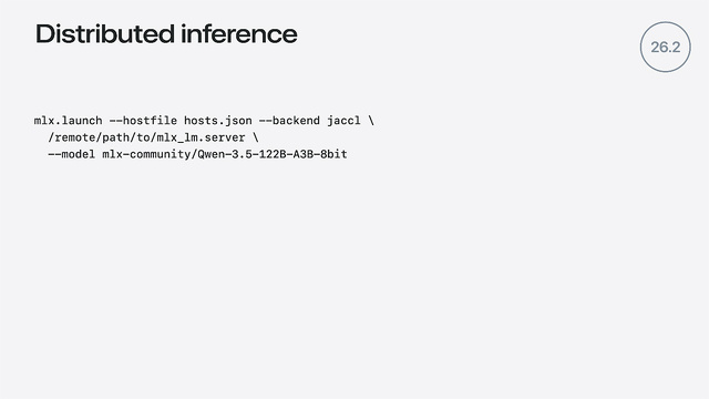 macOS 26.2：Thunderbolt RDMA