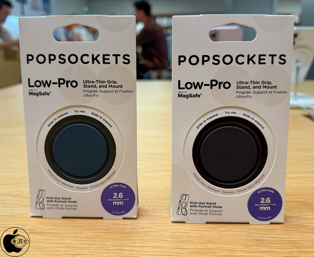 PopSockets Low-Pro Grip & Stand（MagSafe対応）