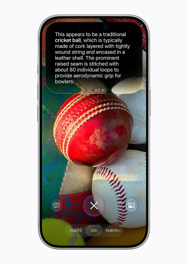 Siri AI：ビジュアルインテリジェンス