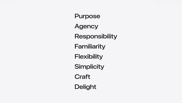 Design principles