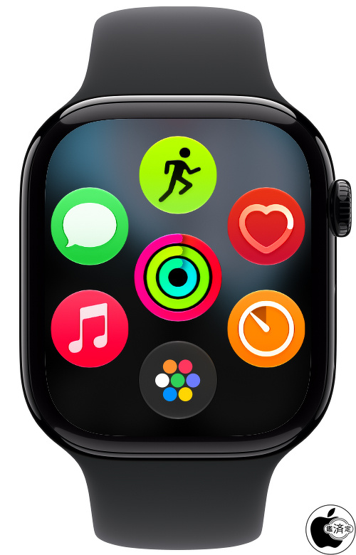 watchOS 27：新しい動的なアプリグリッド