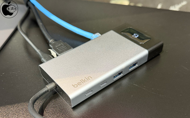 Belkin Connect 8ポート デュアルディスプレイ対応 USB-C ハブ