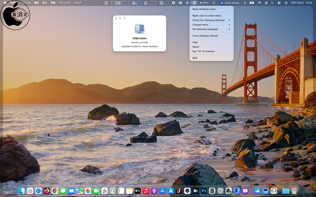 Hide Icons