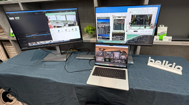 Belkin Connect 14-in-1 Thunderbolt 5ドッキングステーション