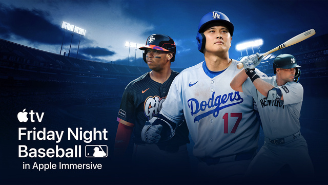 Apple TV Friday NightBaseball in Apple Immersive