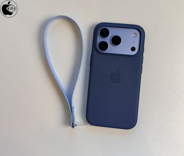 MagSafe対応iPhone 17 Proテックウーブンケース：Apple クロスボディストラップ