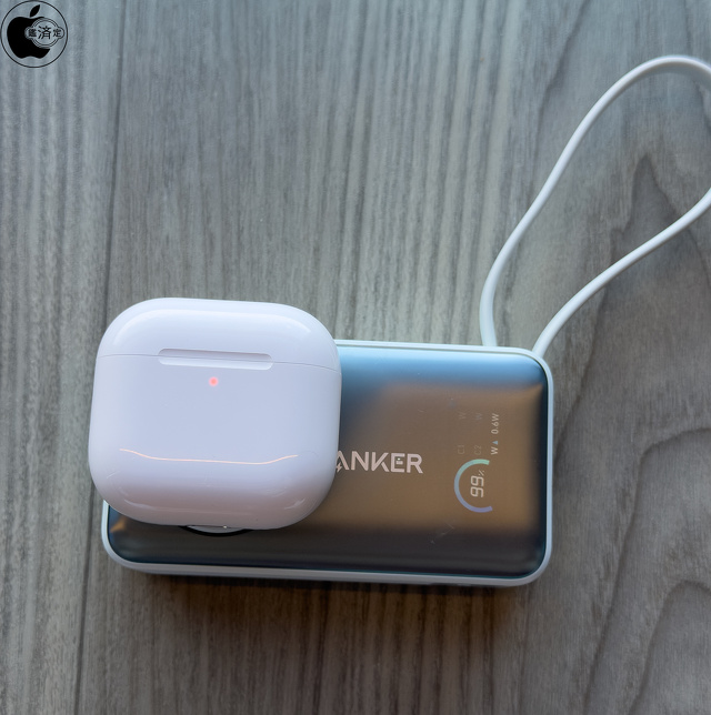 ワイヤレス充電ケース付きAirPods 5＋Anker MagGo Power Bank (10000mAh, 35W, For Apple Watch)