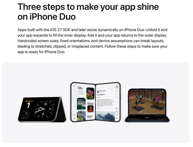 iPhone Duoに向けた準備