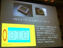 フォーカスポイント領域