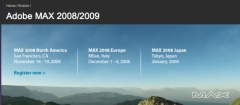 Adobe MAX 2008/2009