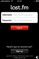 Last.fm for iPhone