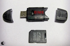 DIME特製SDカードリーダー/ライター