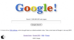 Google 2001