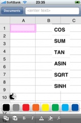 iSpreadsheet
