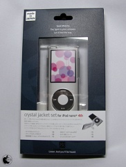 クリスタルジャケットセット for iPod nano 4th