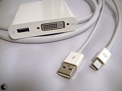 Mini DisplayPort Dual-Link DVI アダプタ
