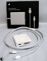 Apple Mini DisplayPort − Dual-Link DVI アダプタ