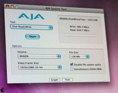 AJA System Test