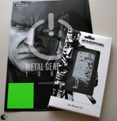 METAL GEAR SOLID DrumCan エアージャケットセット for iPhone 3G