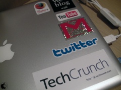 Twitter ステッカー（大）