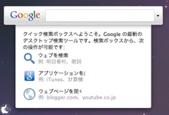 Google Quick Search Box