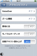 アクセシビリティ