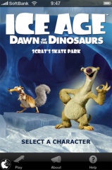 Ice Age Dawn of the Dinosaurs Scrat's Skate Park
