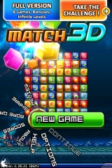 Match 3D Flick Puzzle FREE!