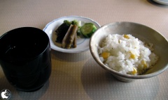 とうもろこしとじゃこのご飯