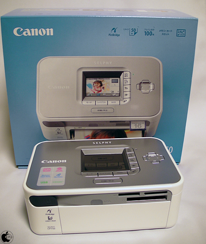 【未使用品】Canon SELPHY CP750 コンパクトフォトプリンター