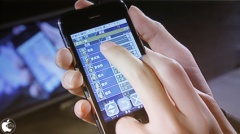 三国志ワールドは、iPhone でも綺麗に再現されている