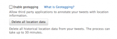 Enable geotagging