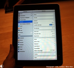 iPad 設定
