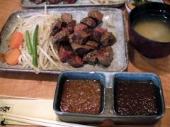 梅ステーキ定食