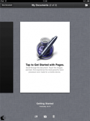 Pages for iPad
