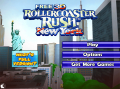 New York 3D Rollercoaster Rush HD Free