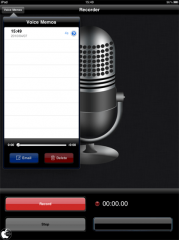 Voice Memos for iPad