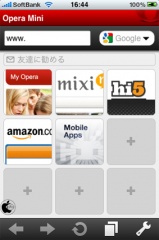 Opera Mini Web browser