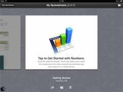 Numbers for iPad